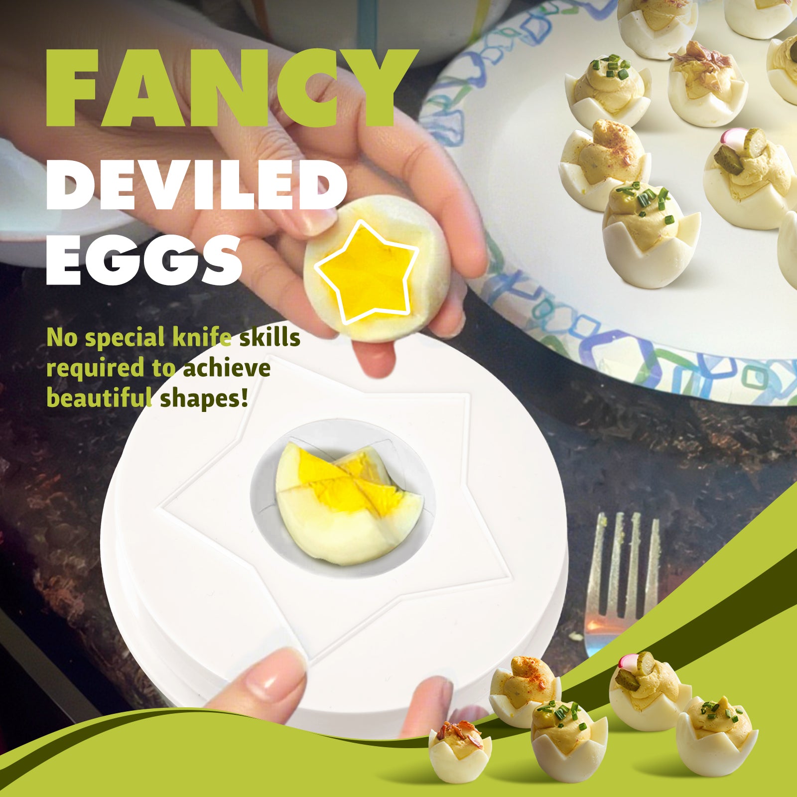 Party Cutter with Spiral Slicer Set