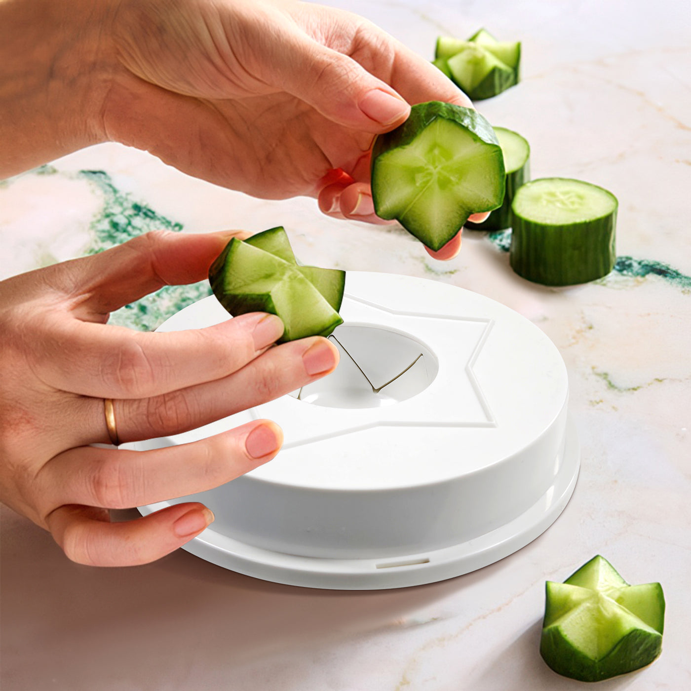 Party Cutter with Spiral Slicer Set