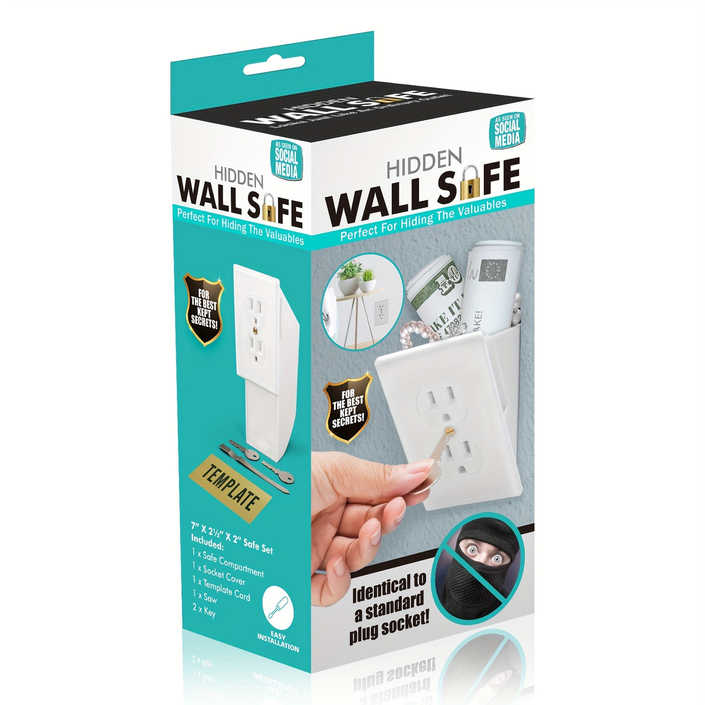 Hidden Wall Safe