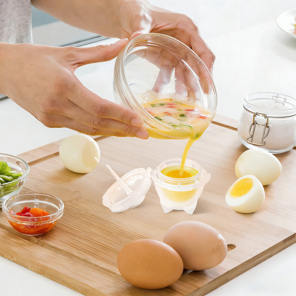 Egg Pops,Microwave Egg Cooker, Double Walled Egg Maker