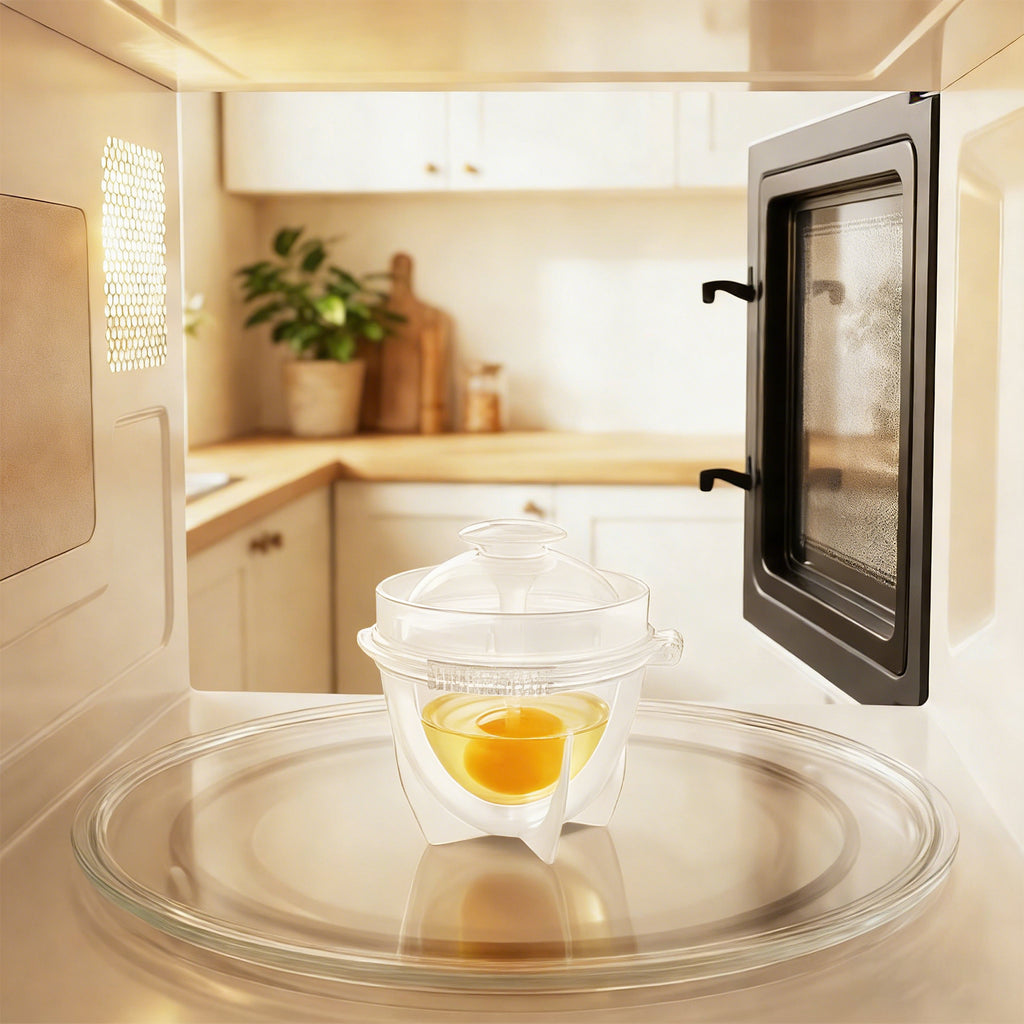 Egg Pops,Microwave Egg Cooker, Double Walled Egg Maker
