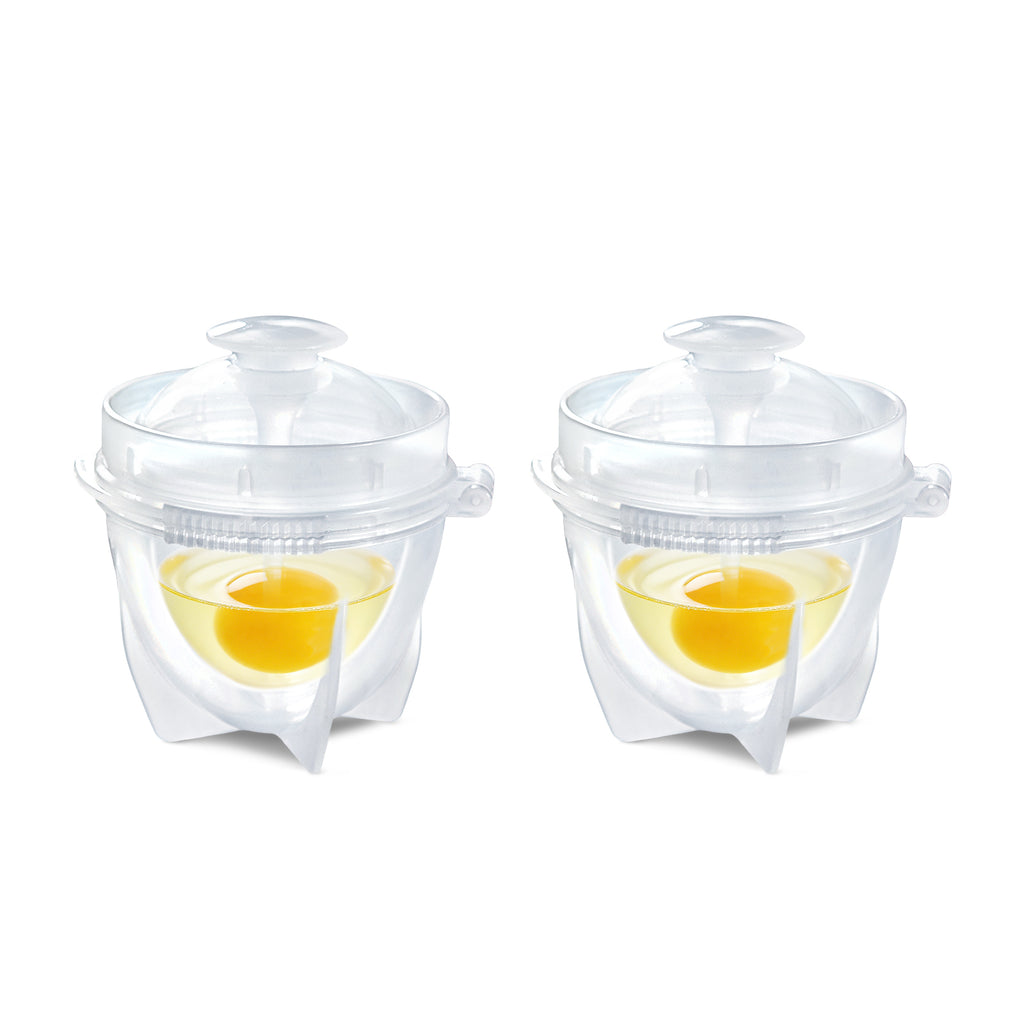 Egg Pops,Microwave Egg Cooker, Double Walled Egg Maker