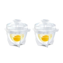Egg Pops,Microwave Egg Cooker, Double Walled Egg Maker