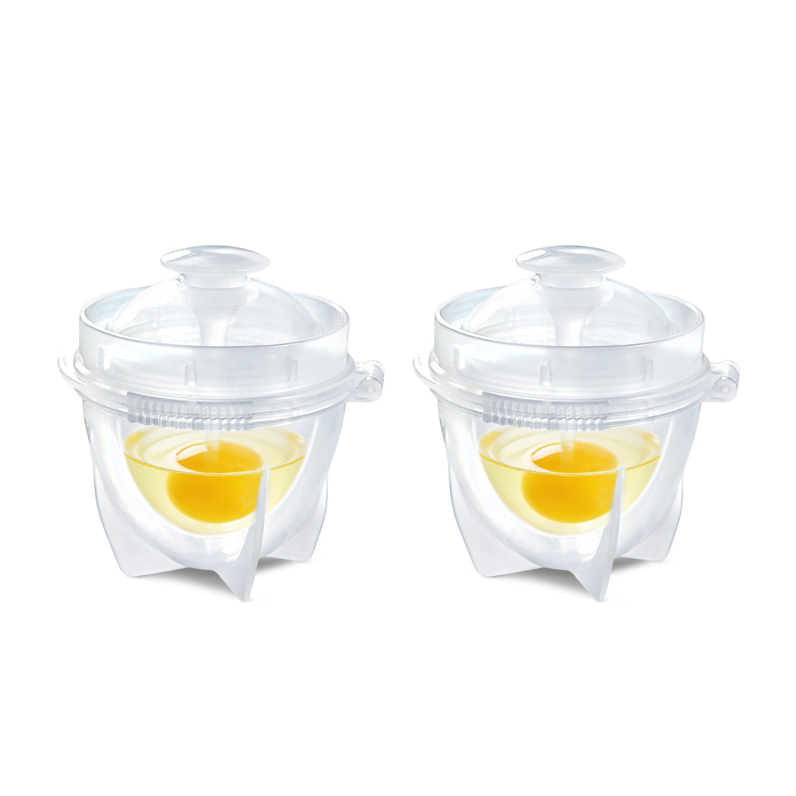 Egg Pops,Microwave Egg Cooker, Double Walled Egg Maker