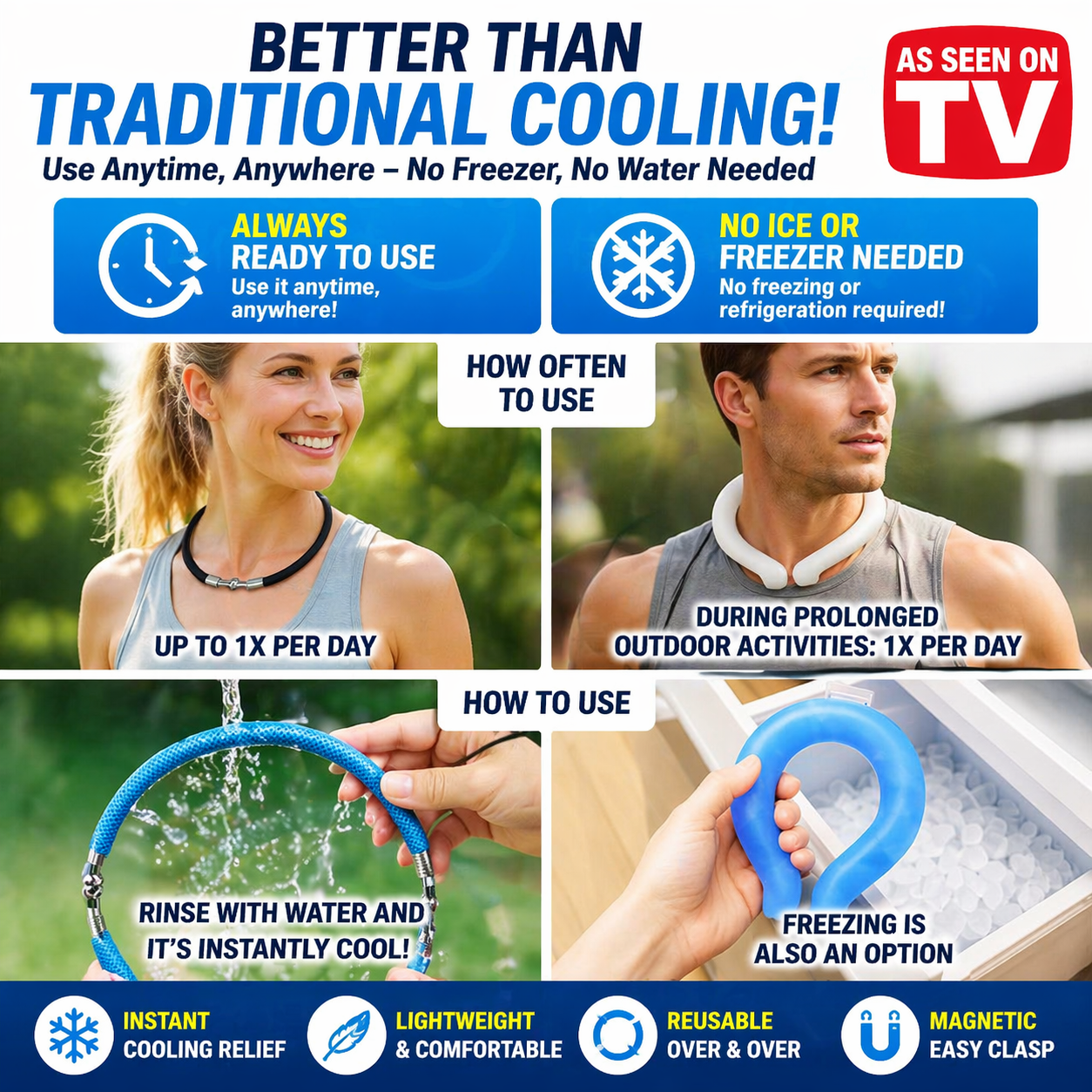 Innodoris Evaporative Cooling Neck Wrap - 23g Ultra-Lightweight Neck Cooler for Extreme Summer Heat, Reusable Water-Activated Cooling Towel Band, Minimalist Athletic Design for Running & Gym