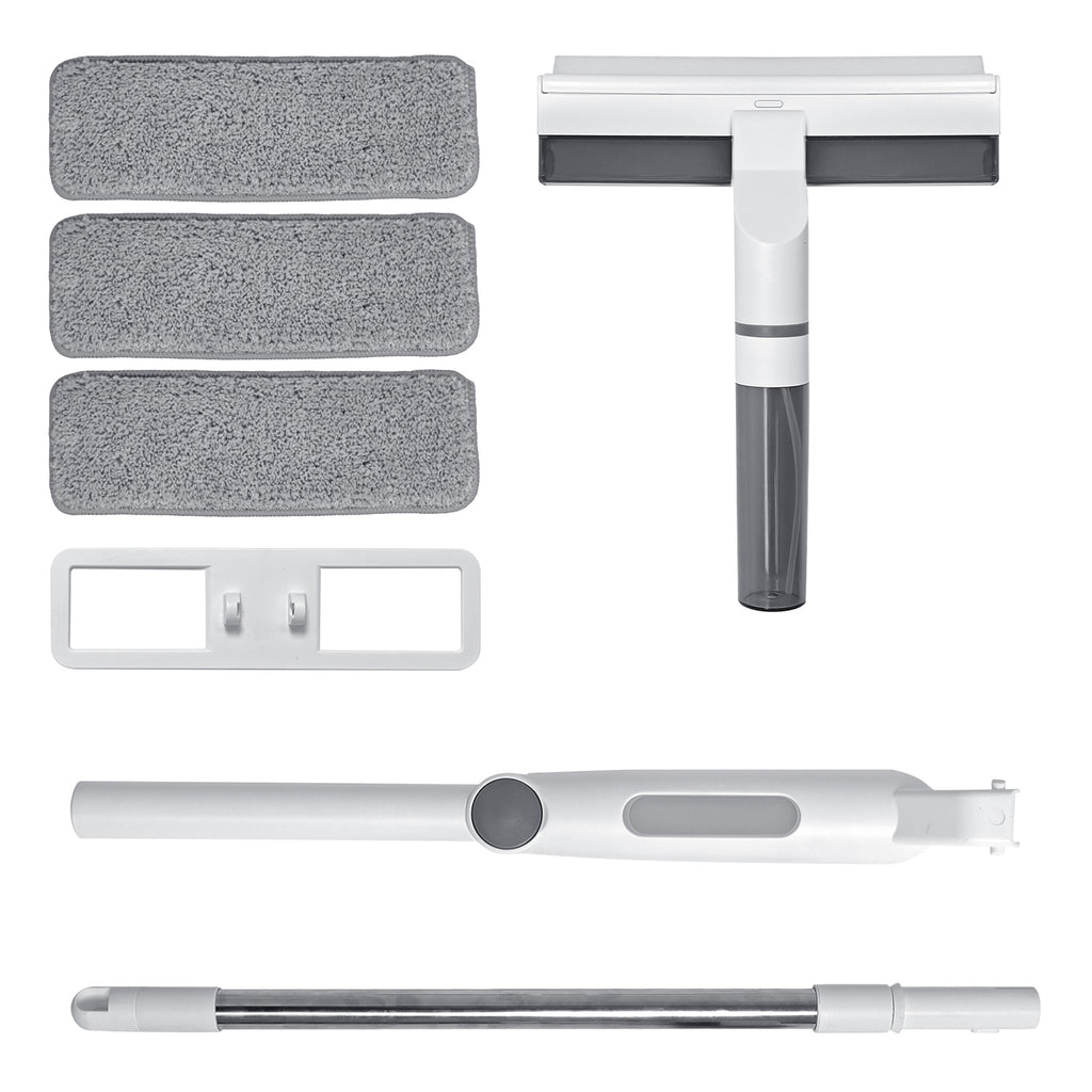 3-in-1 Window Cleaning System – Just Spray, Wipe & Squeegee