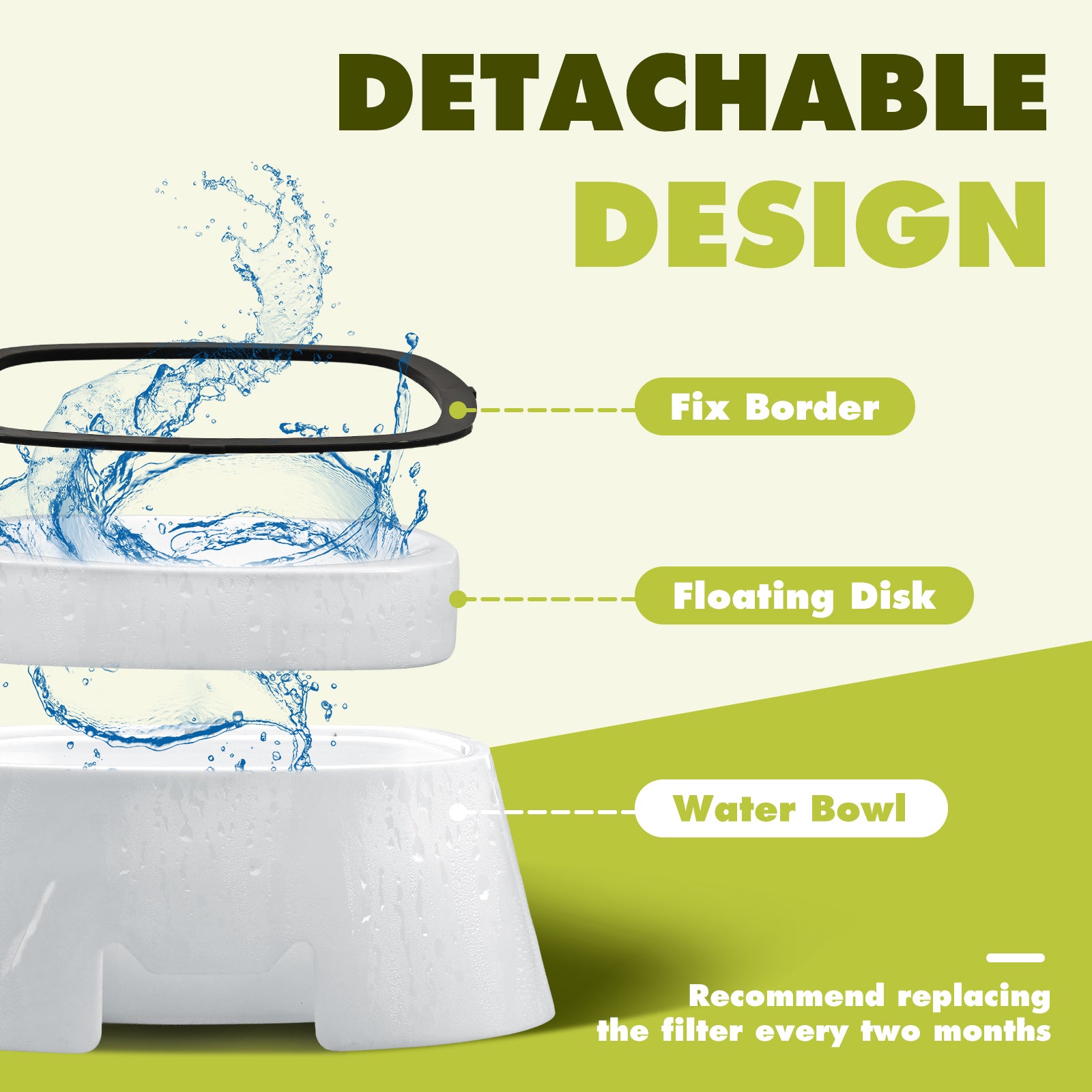 Magic Bowl,Dog&Cat Cat Water Dispenser