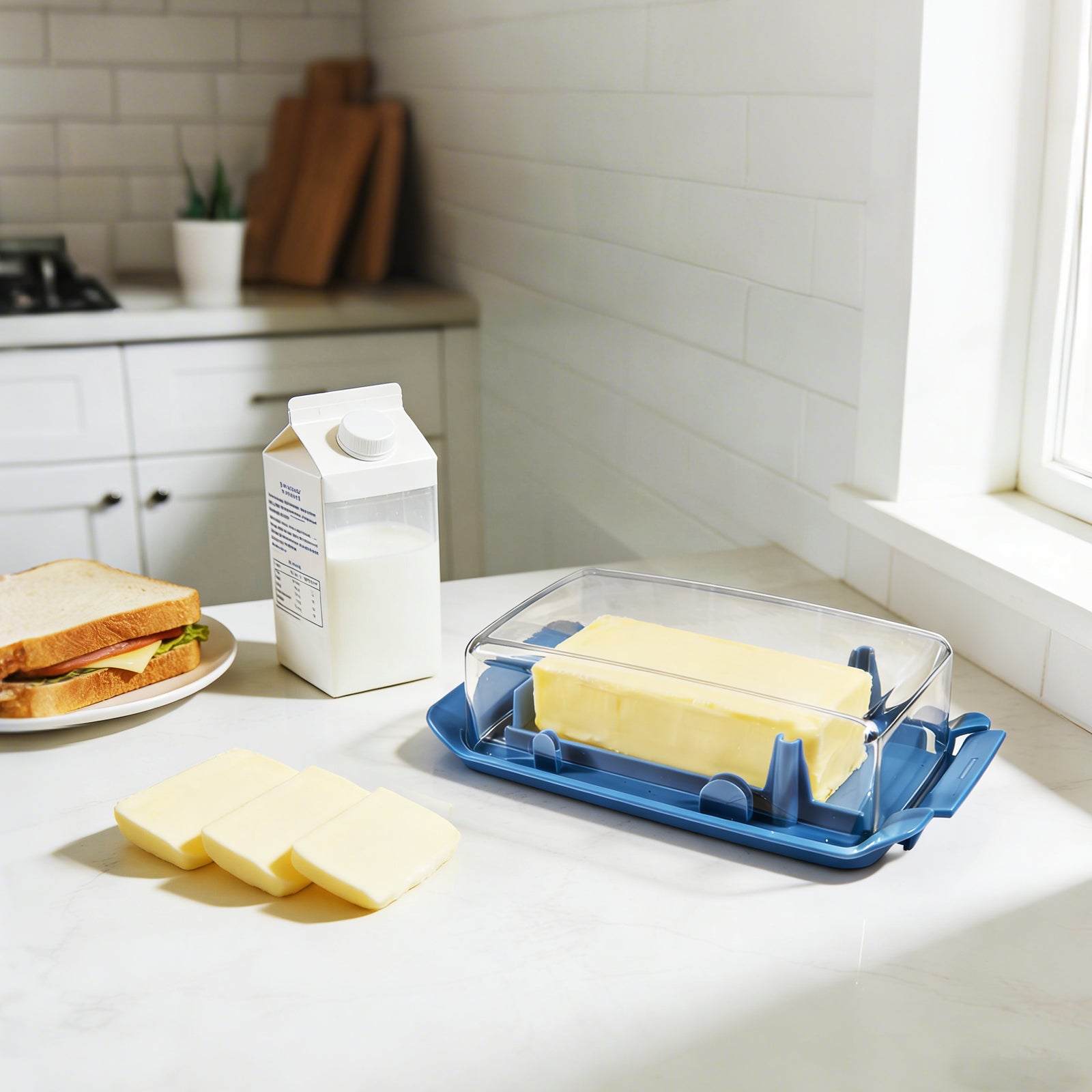 Slice & Store Butter Dish
