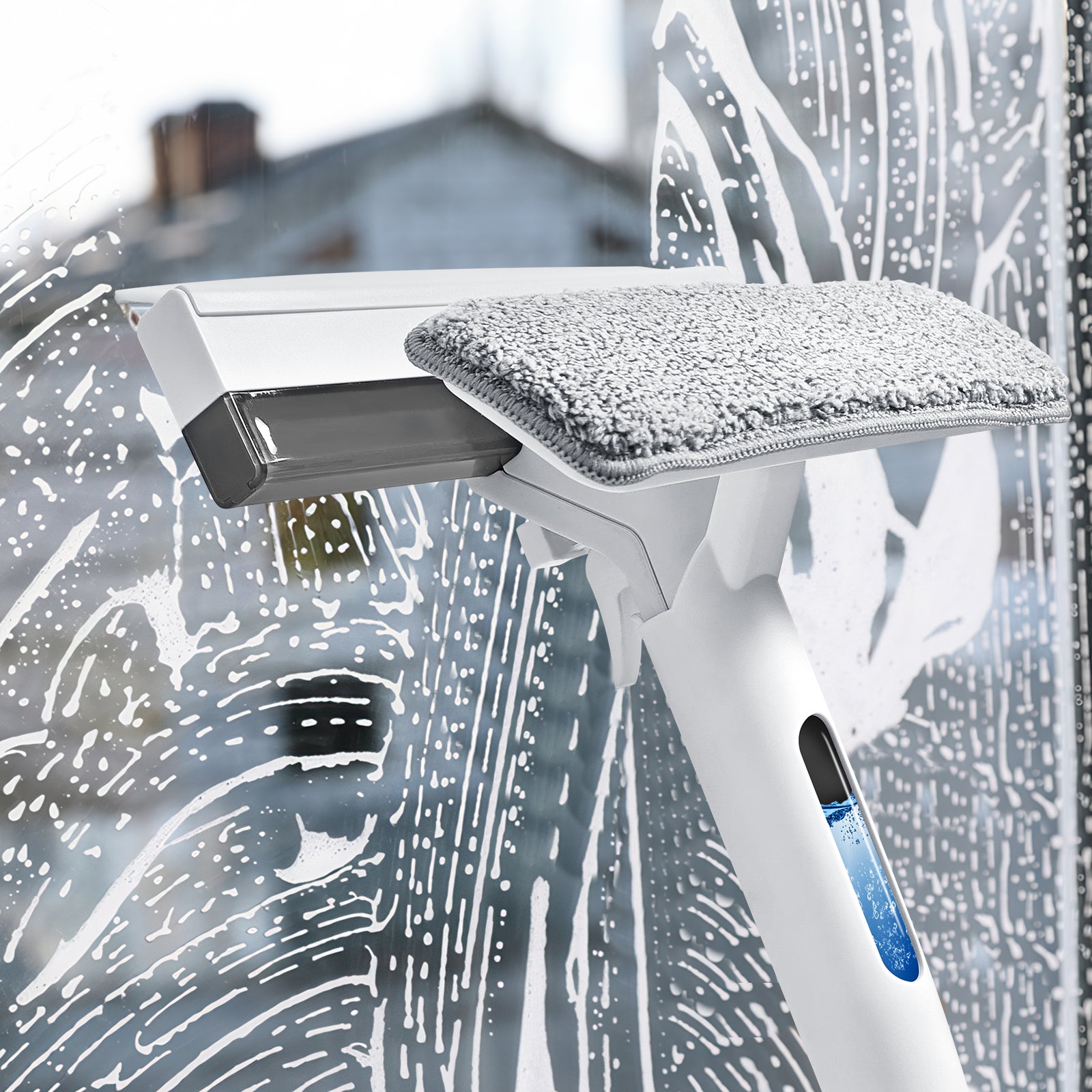 3-in-1 Window Cleaning System – Just Spray, Wipe & Squeegee