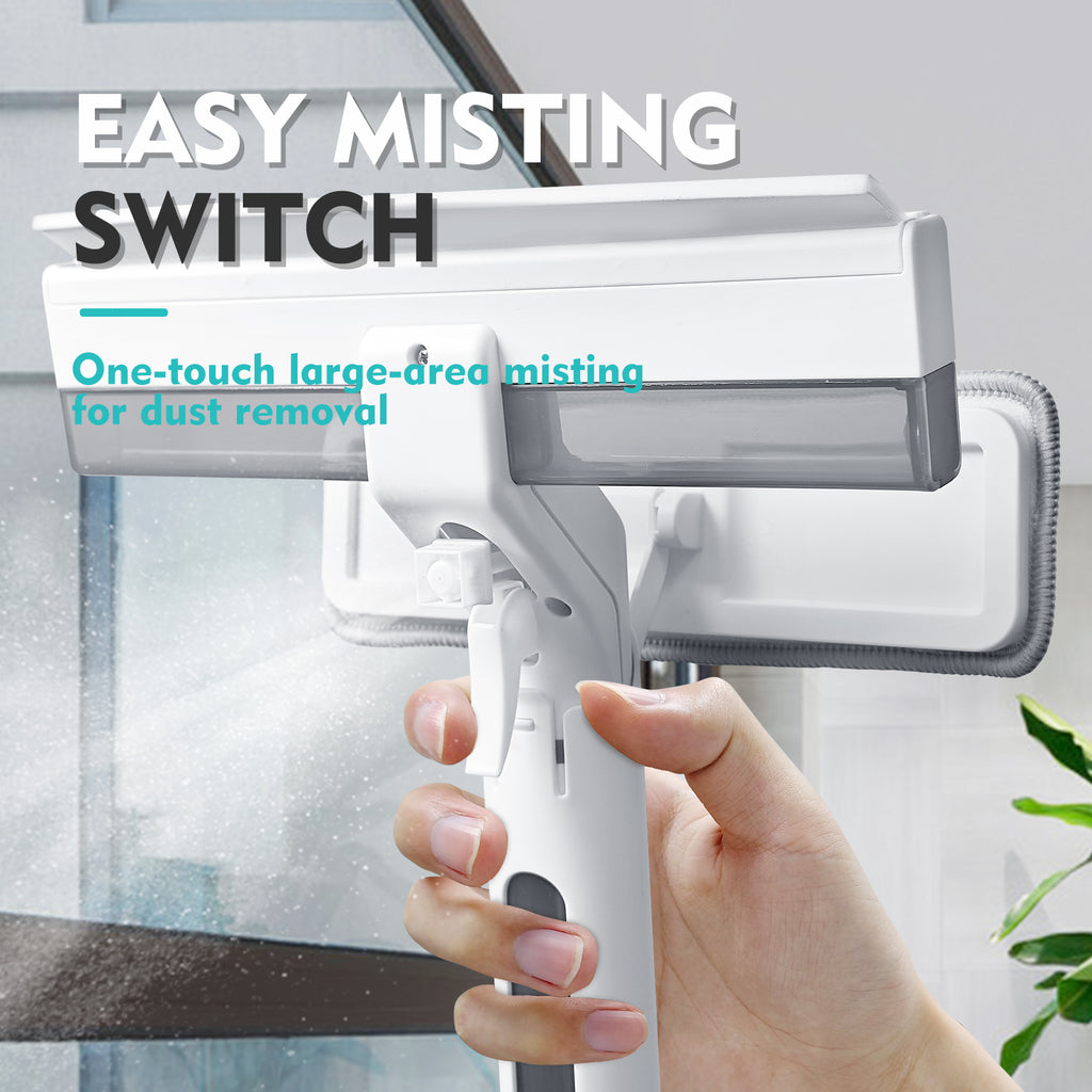 3-in-1 Window Cleaning System – Just Spray, Wipe & Squeegee