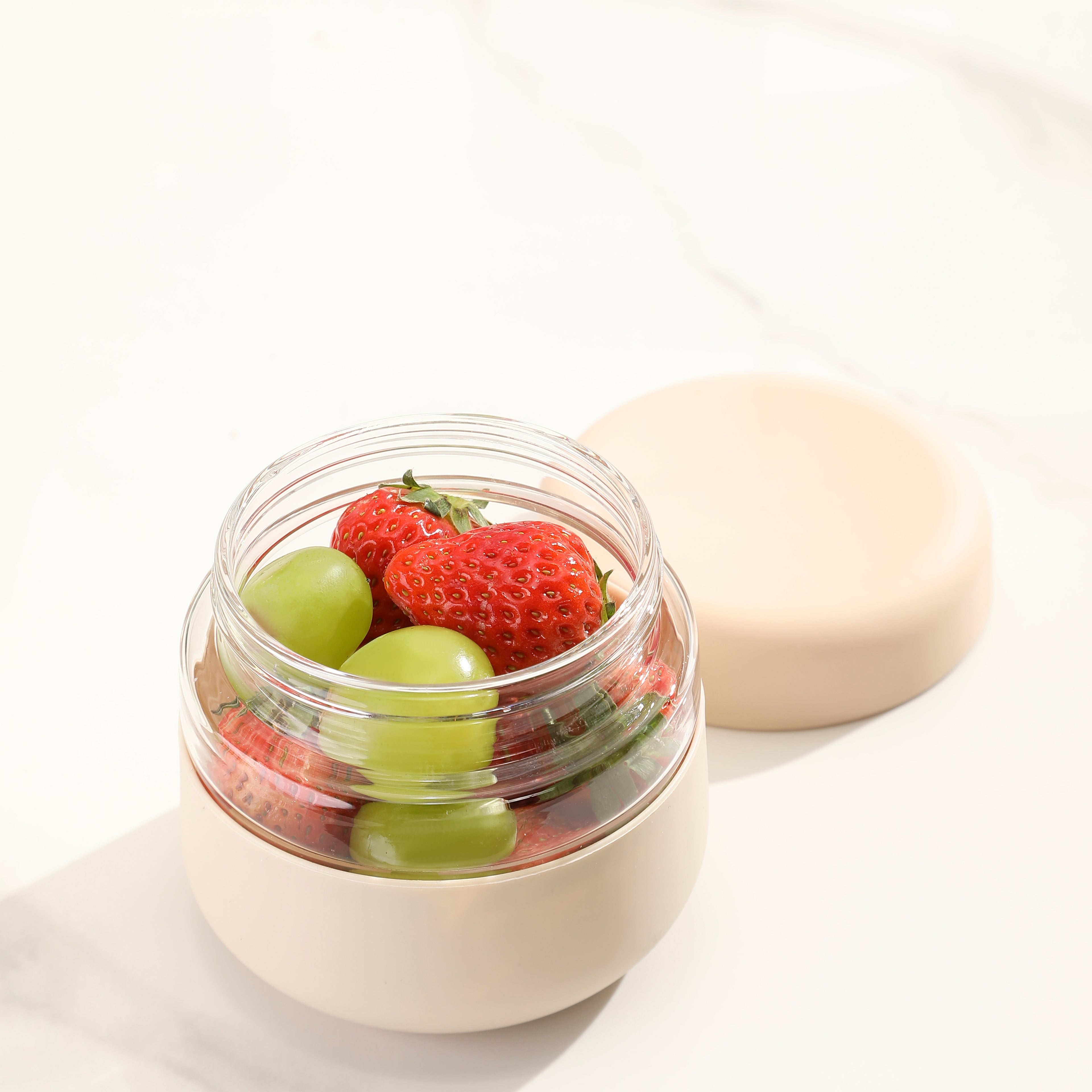 Seal Tight Glass Lunch Bowl Container, Borosilicate glass Soup containers with lids