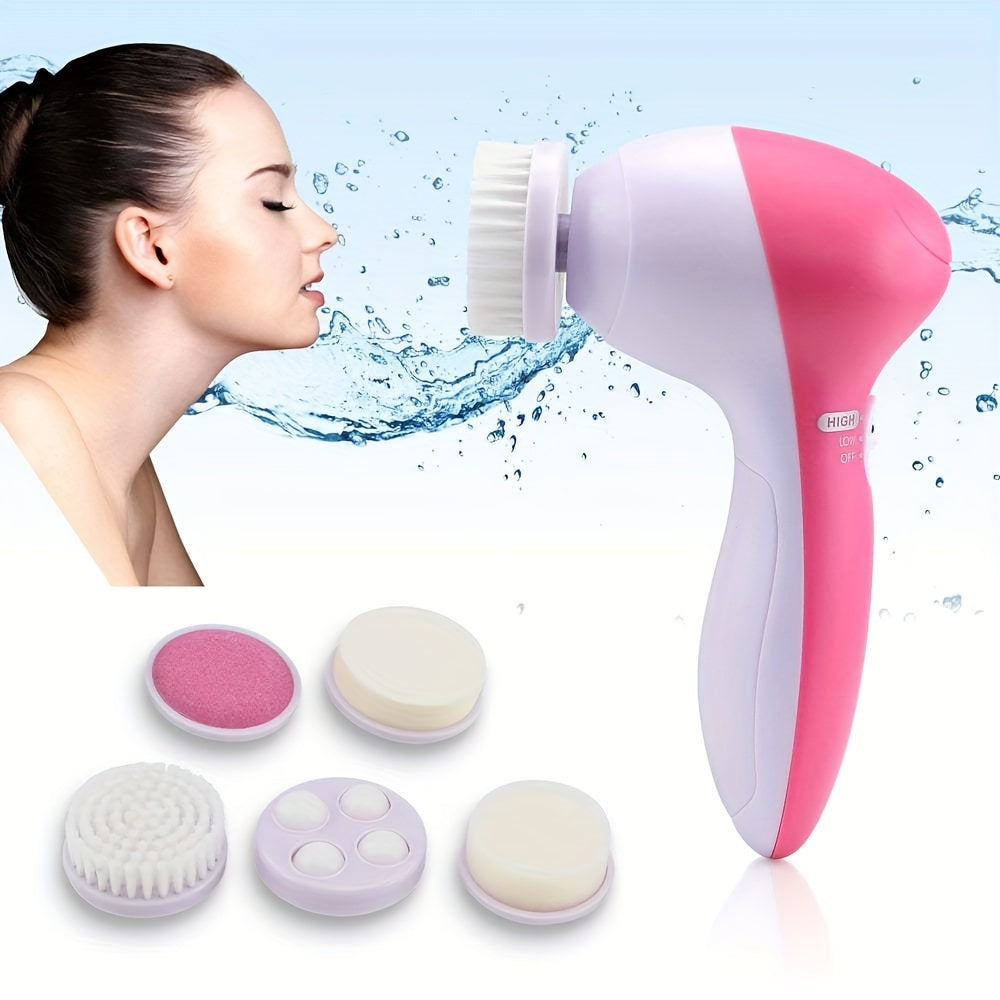 5 in 1 Facial Cleansing Brush