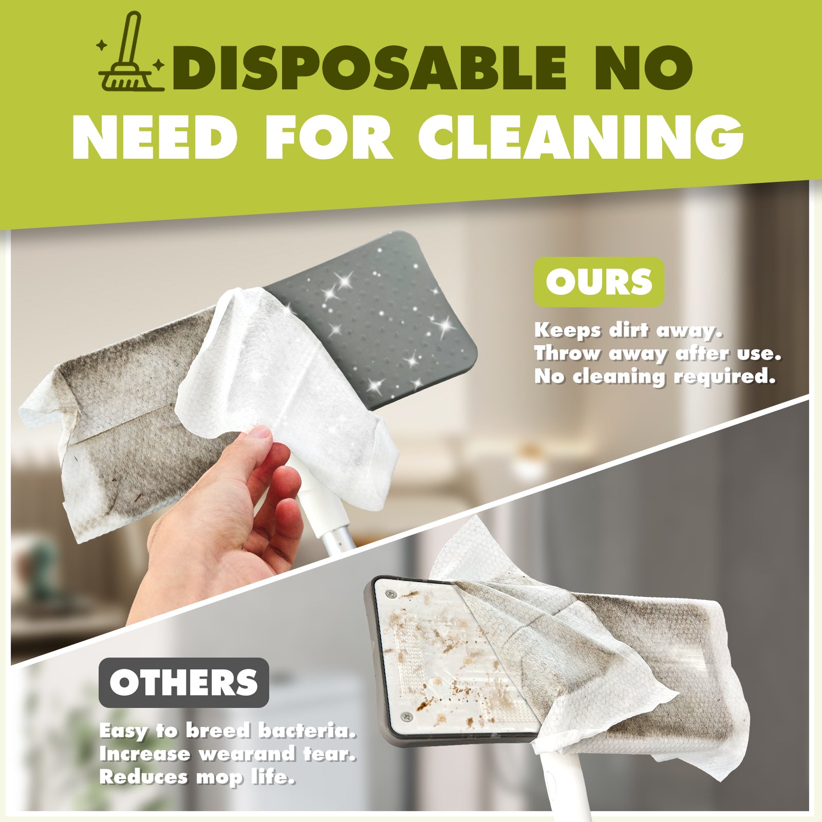 Sweep & Mop Deluxe 2-in-1 Floor Mopping and Sweeping Kit
