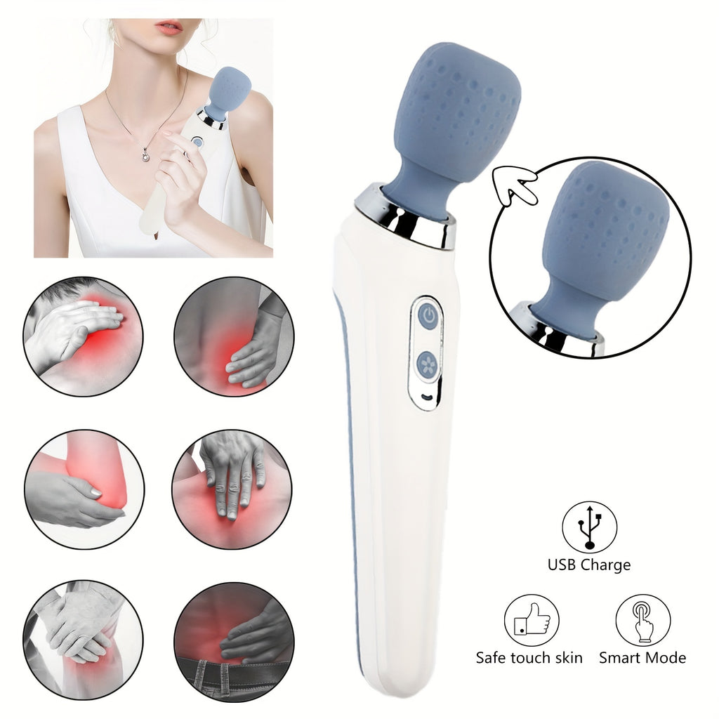 Electric Massager Multi Functional Vibration Massage Hammer Handheld Electric Percussion Body Massager stick