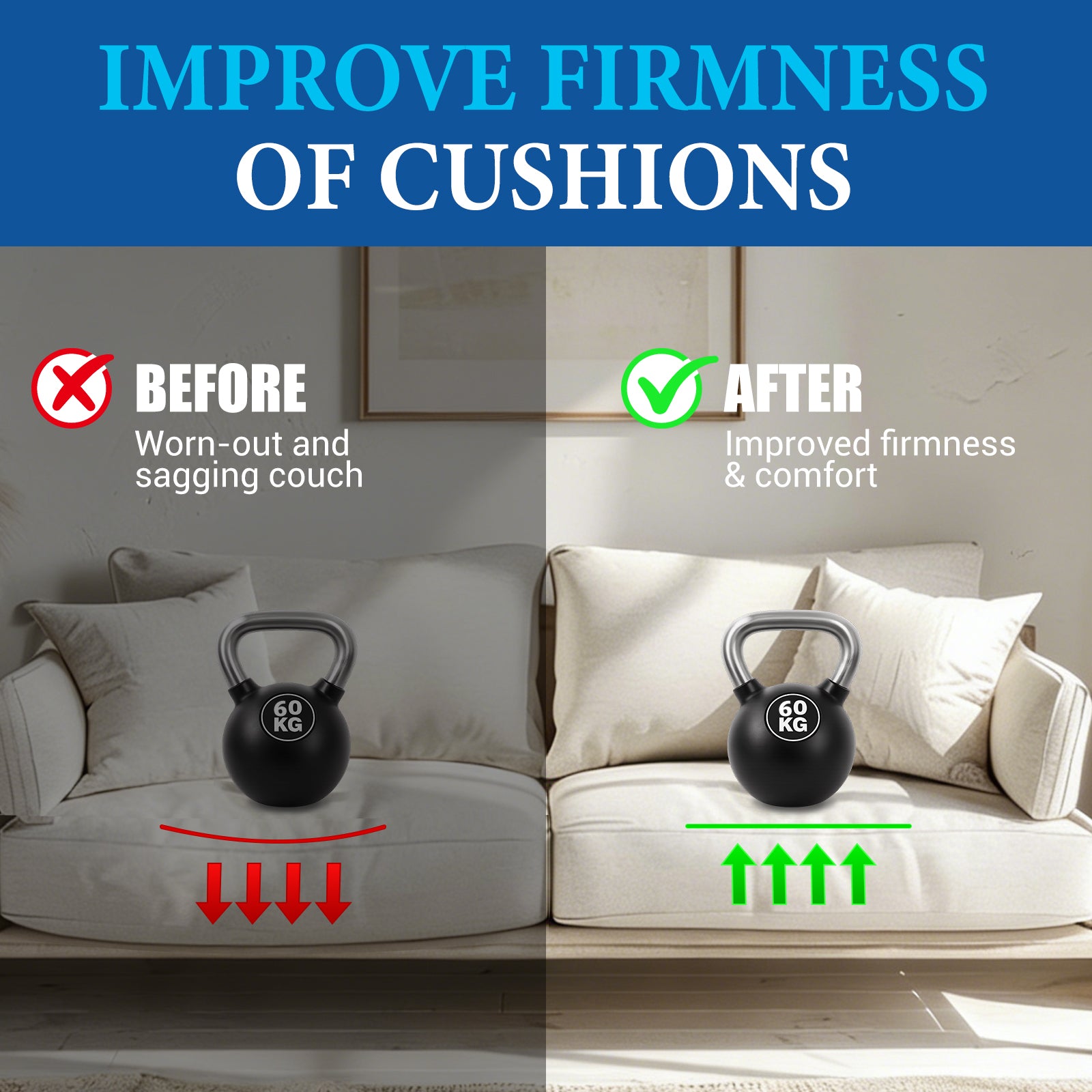 Sofa Chair Cushion Support Board