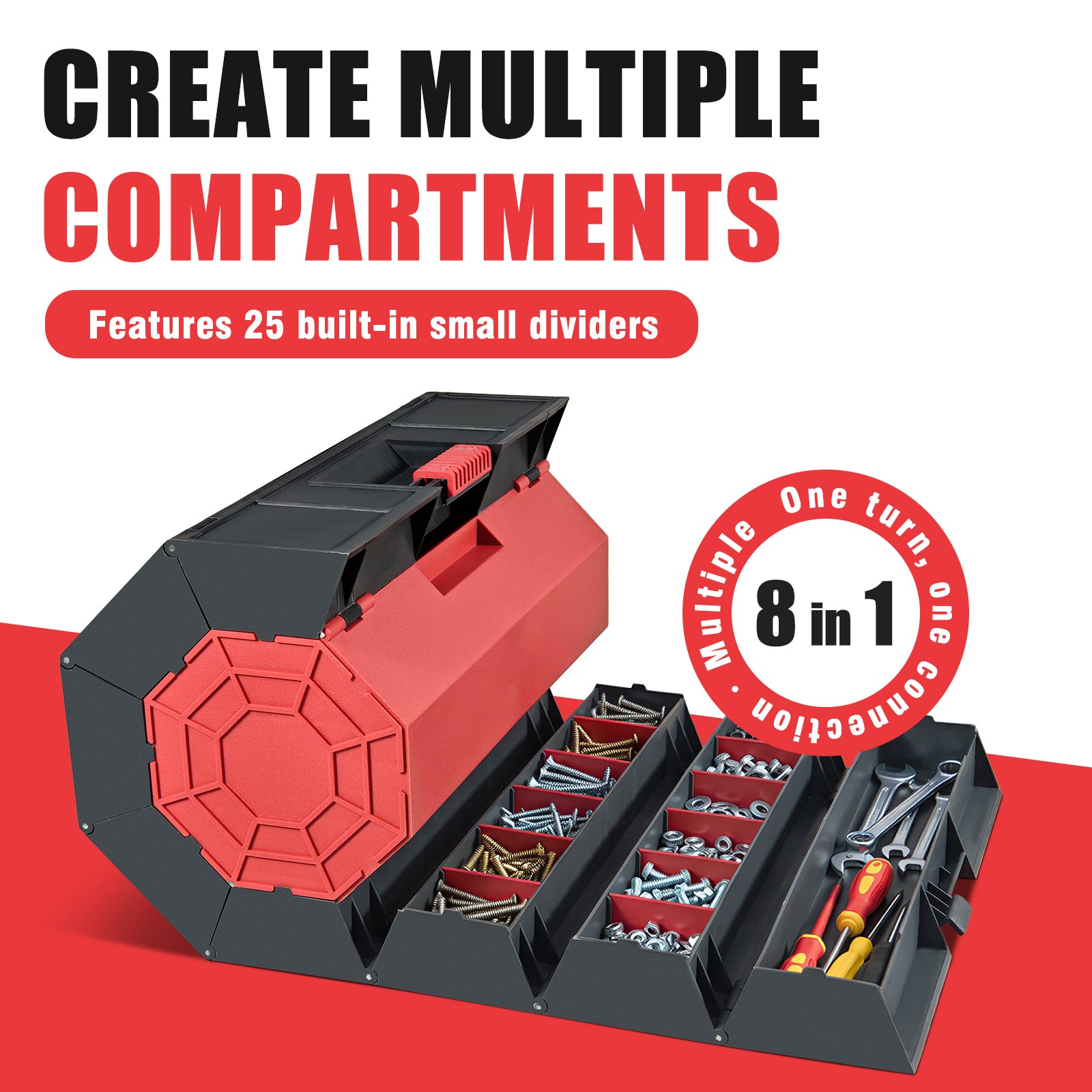 Roll & Store 8-in-1 Storage System