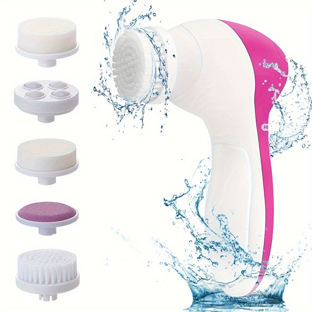 5 in 1 Facial Cleansing Brush