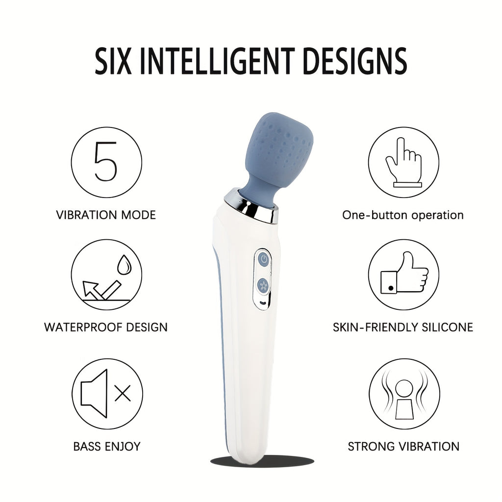 Electric Massager Multi Functional Vibration Massage Hammer Handheld Electric Percussion Body Massager stick