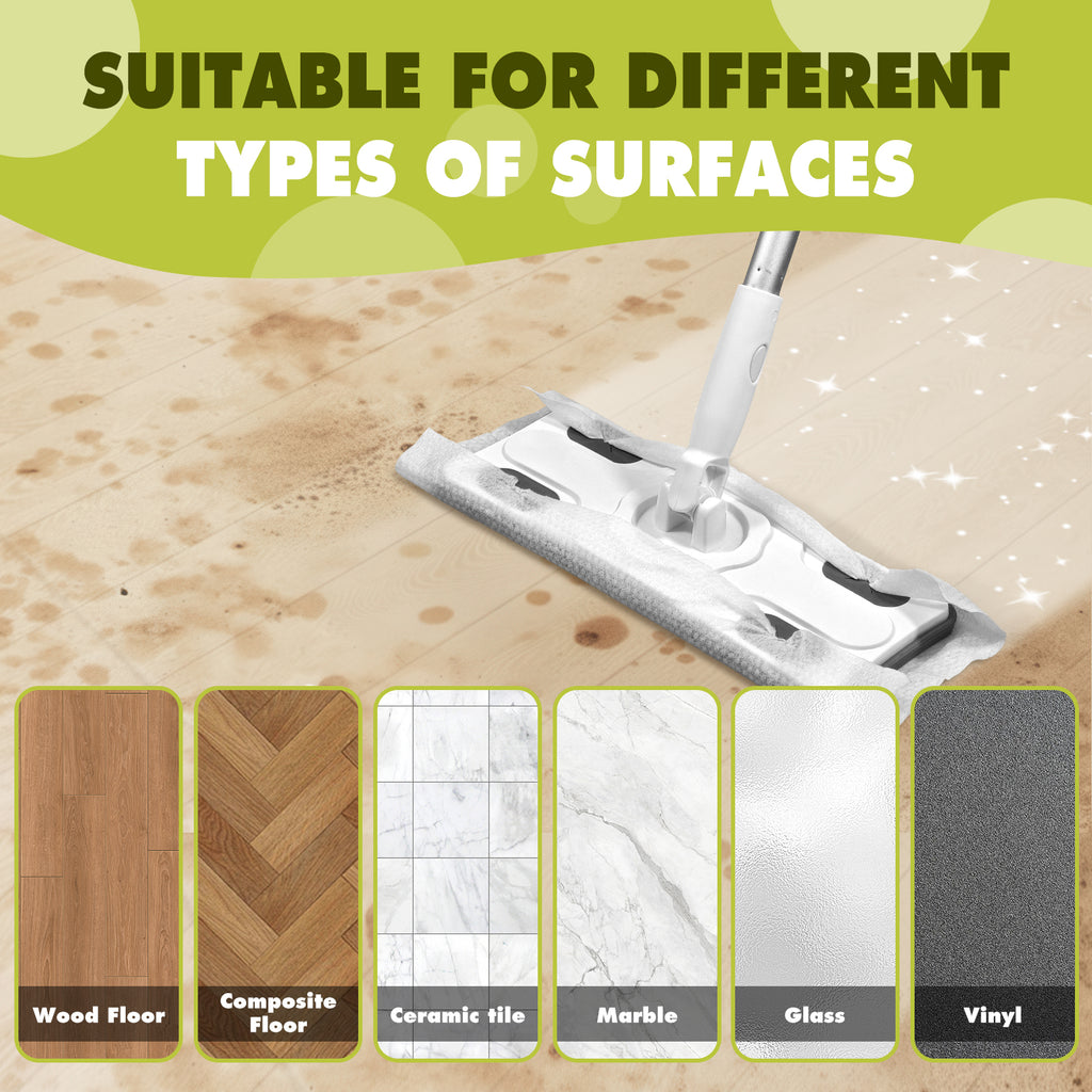 Sweep & Mop Deluxe 2-in-1 Floor Mopping and Sweeping Kit