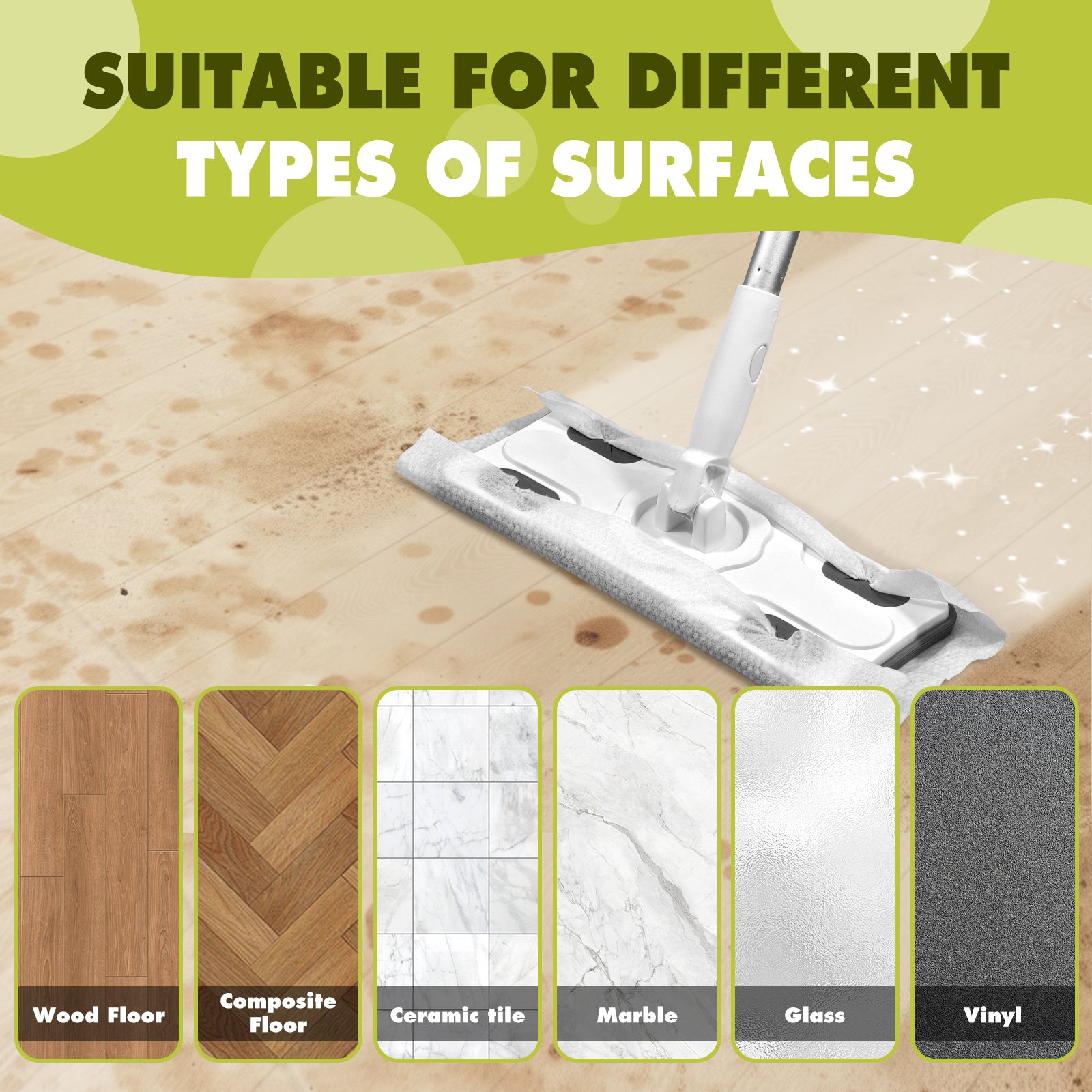 Sweep & Mop Deluxe 2-in-1 Floor Mopping and Sweeping Kit