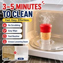 Cute Chef Microwave Steam Cleaner