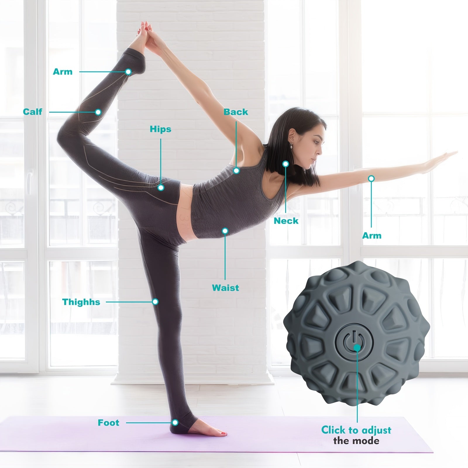 Portable Massage Ball Mini Vibrating Massage Ball