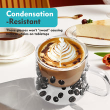 Floating Coffee Bean Illusion Cups Set of 2
