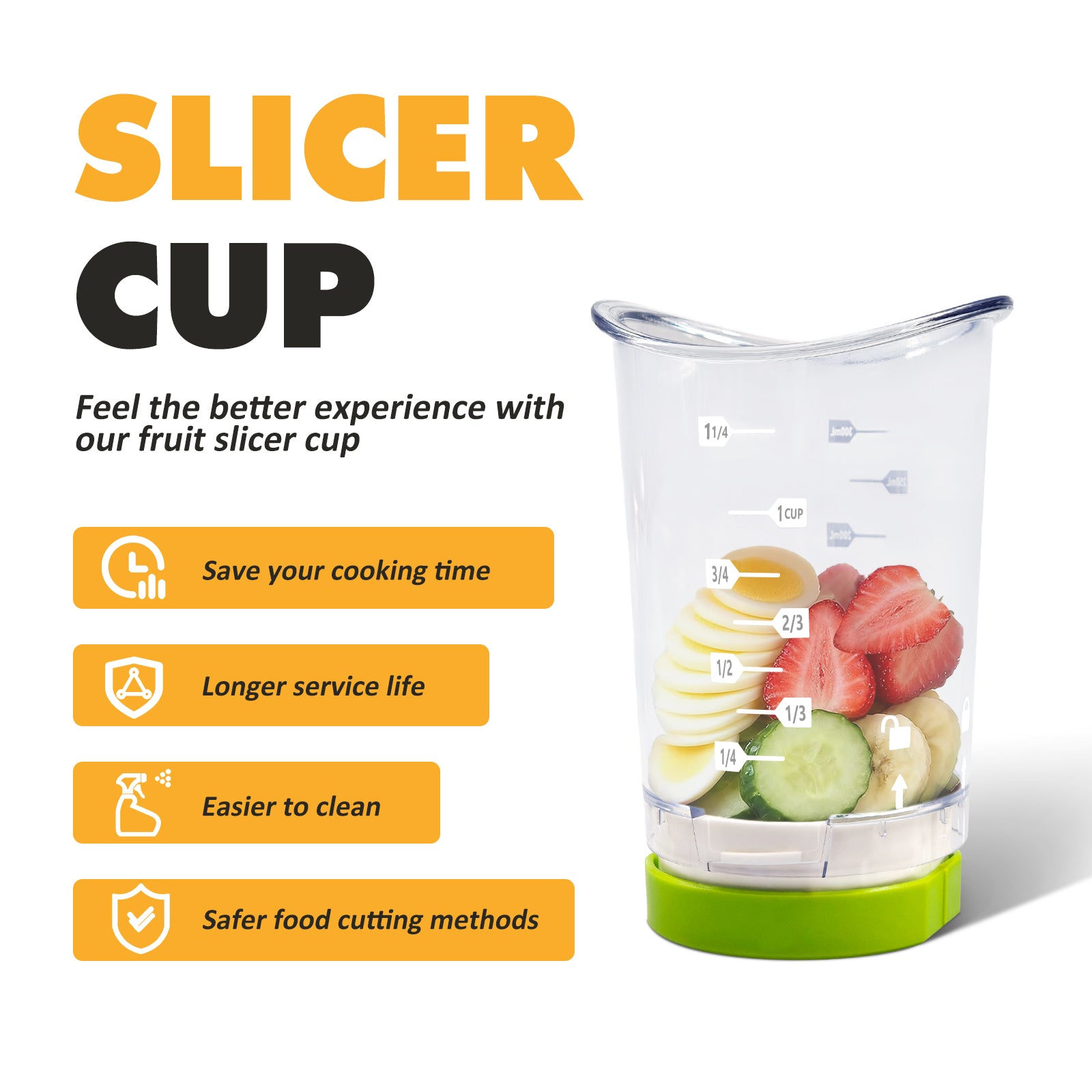 Cup Slicer & Sprial Slicer Set