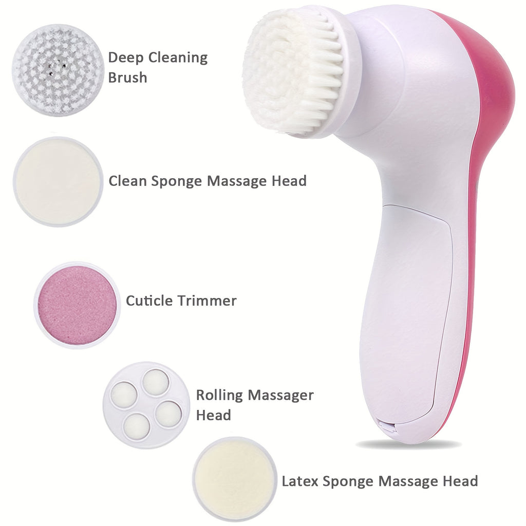 5 in 1 Facial Cleansing Brush