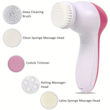 5 in 1 Facial Cleansing Brush