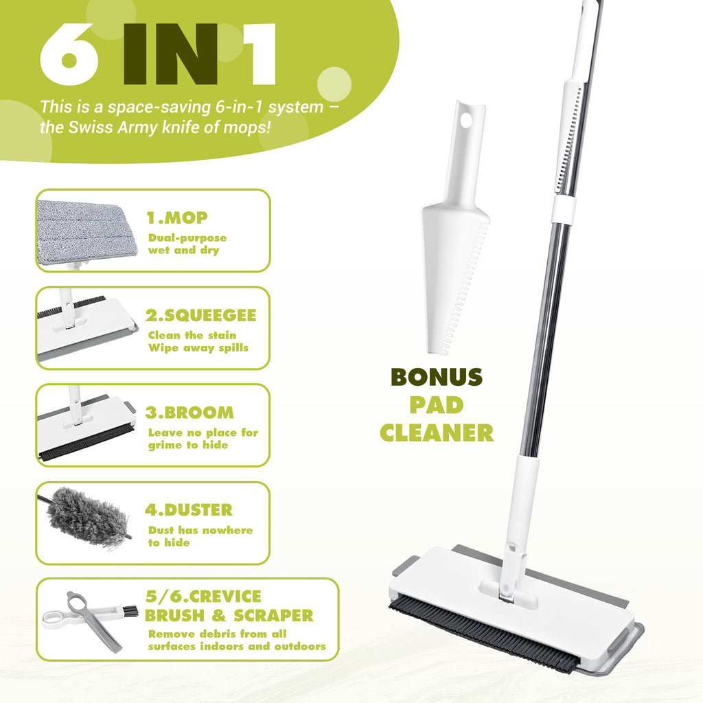 Click Switch Mop – 6-in-1 Cleaning System