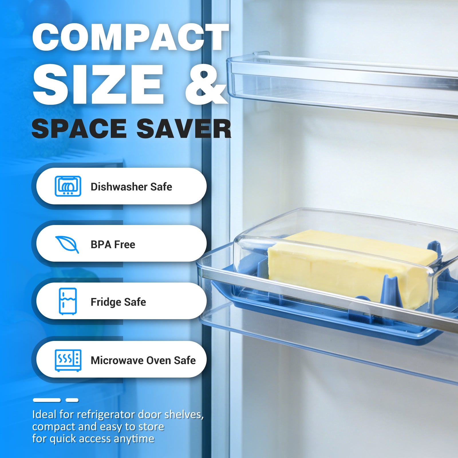 Slice & Store Butter Dish