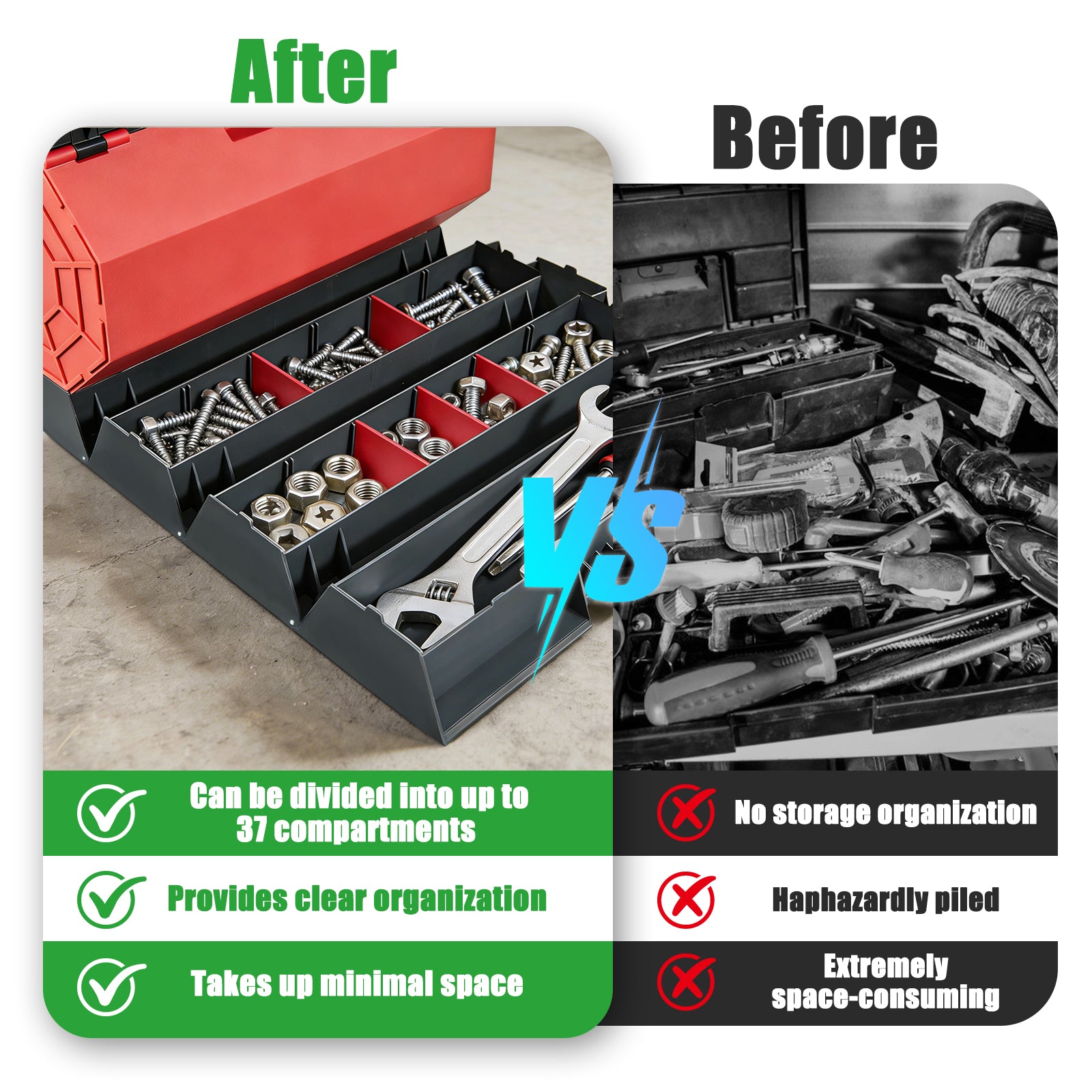 Roll & Store 8-in-1 Storage System