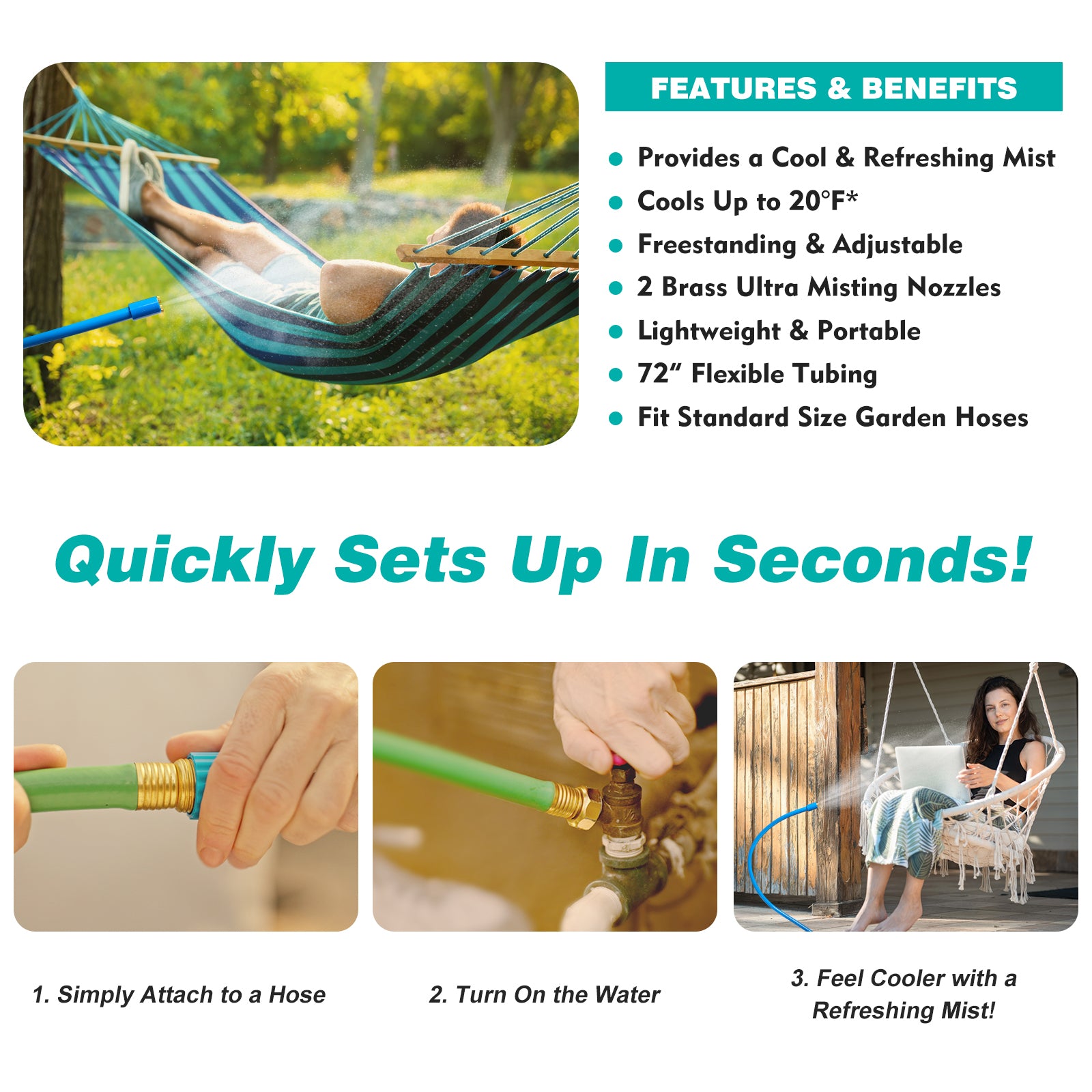 Personal Mist Cooling Sprayer
