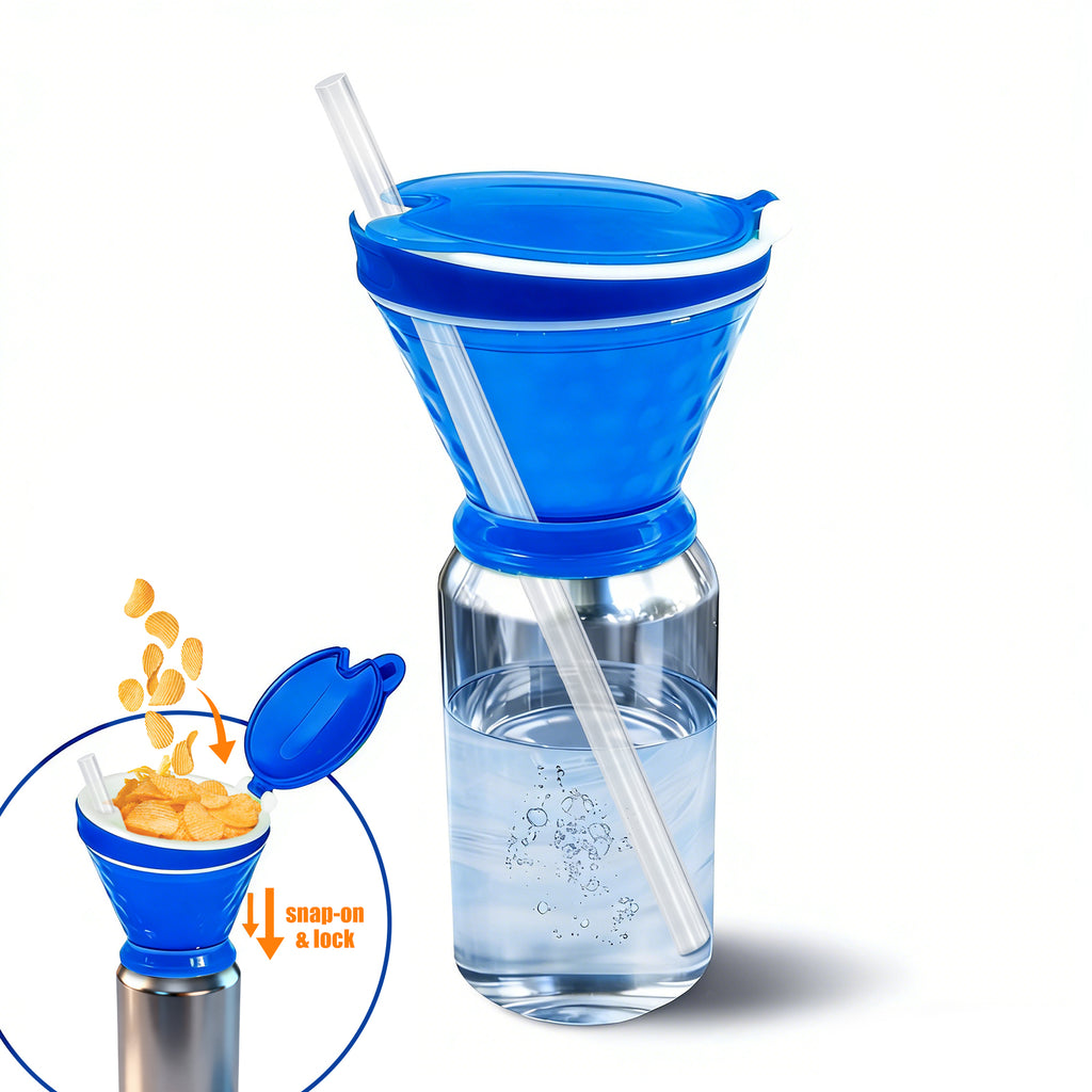 2-in-1 Snack Bowl & Soda Can Topper