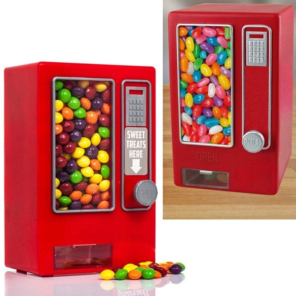 Mini Vending Machine Classic Retro Design Sweets Dispenser