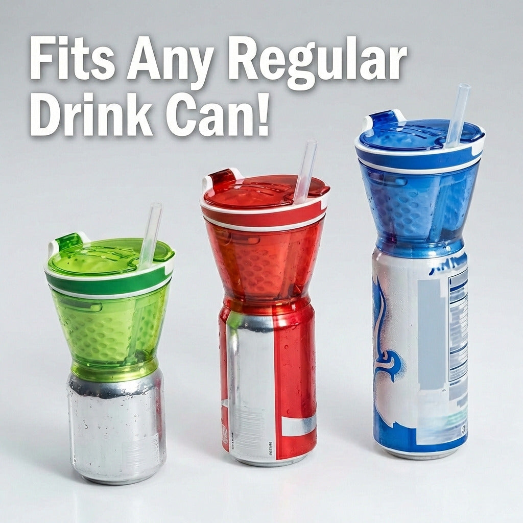 2-in-1 Snack Bowl & Soda Can Topper