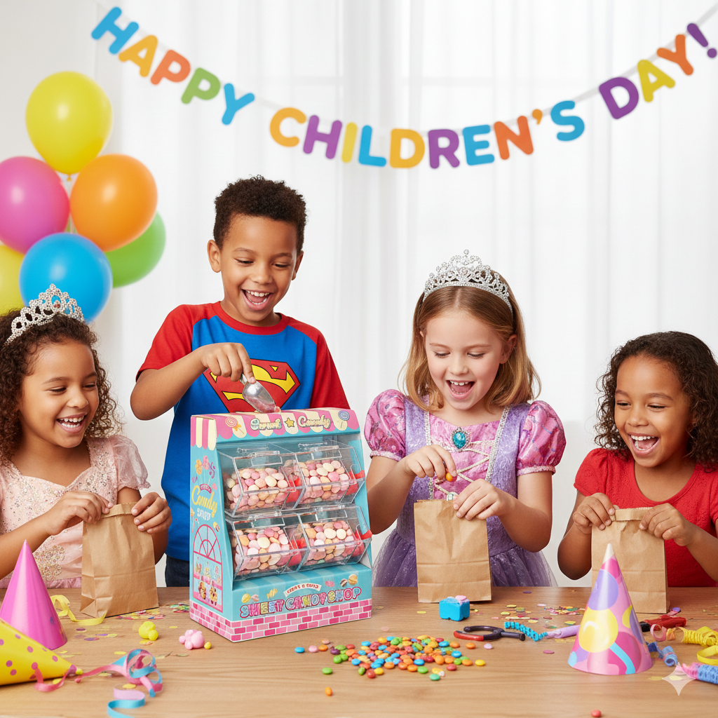 Mini Candy Shop Gummy Sweet Stand