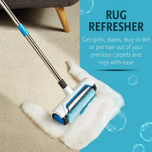 Rug Carpet Cleaner Refresher Brush for Home for Spills Stains