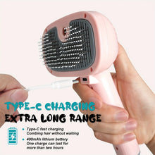 Pett Steam Brush 4 in 1 Brush with Soft Head for Shedding