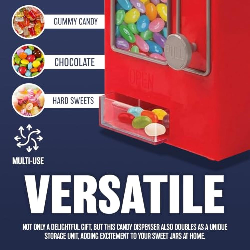 Mini Vending Machine Classic Retro Design Sweets Dispenser